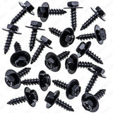 Rexka 20 piece Toyota splash shield bolts — view 3