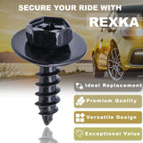 Rexka 20 piece Toyota splash shield bolts — view 5