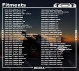 Rexka 30 piece GM Ford cowl grille clips — view 5