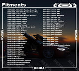Rexka 30 piece GM Ford cowl grille clips — view 7