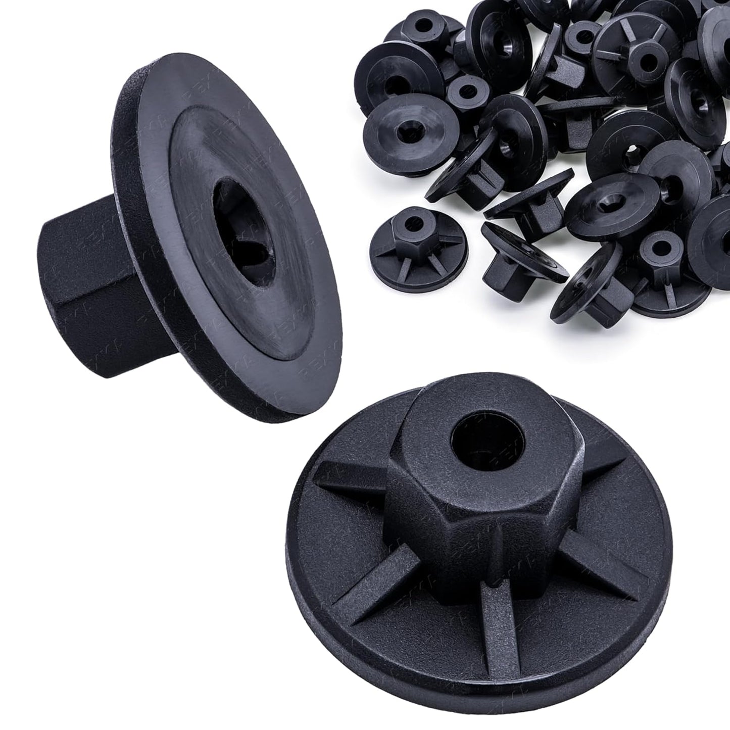 Rexka 30 piece Audi VW splash shield nuts — view 2