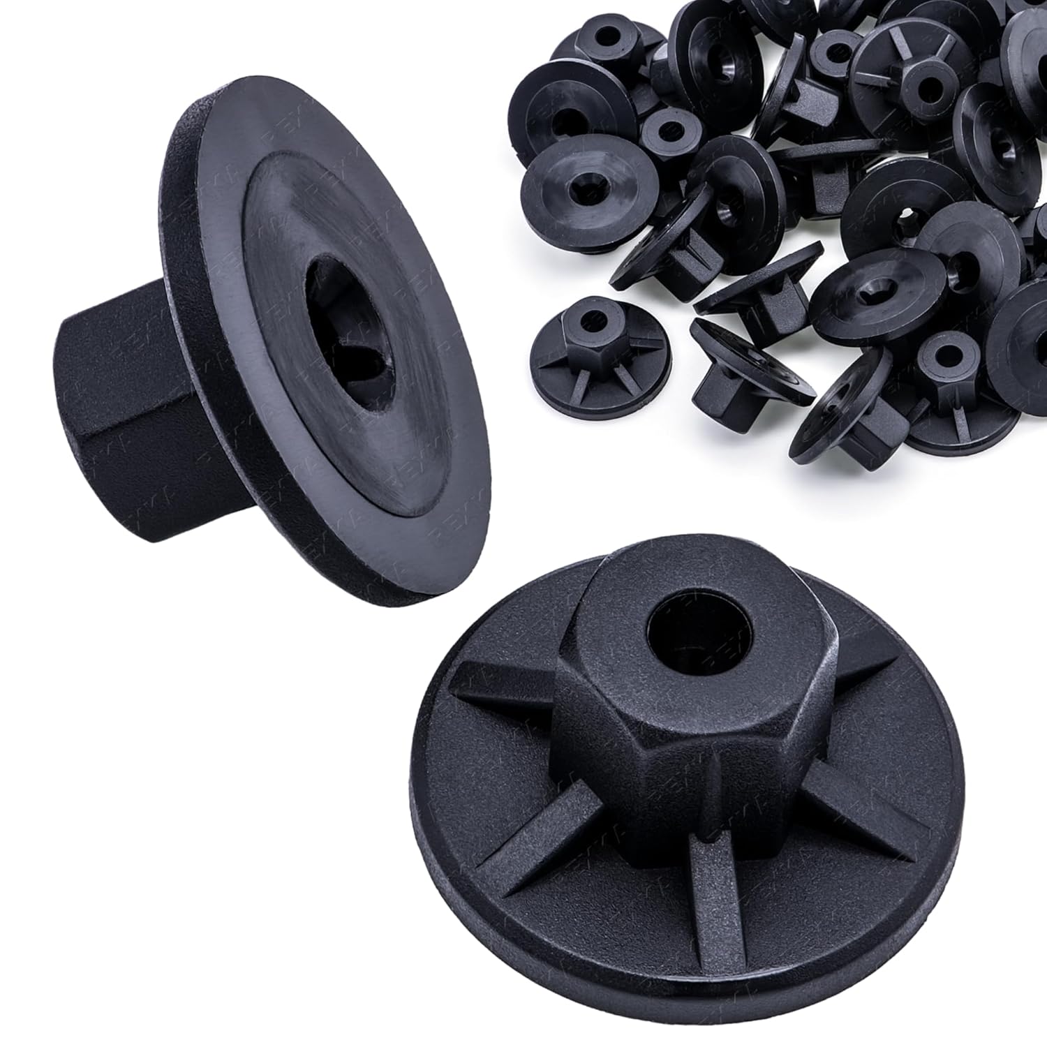 Rexka 30 piece Audi VW splash shield nuts — view 2
