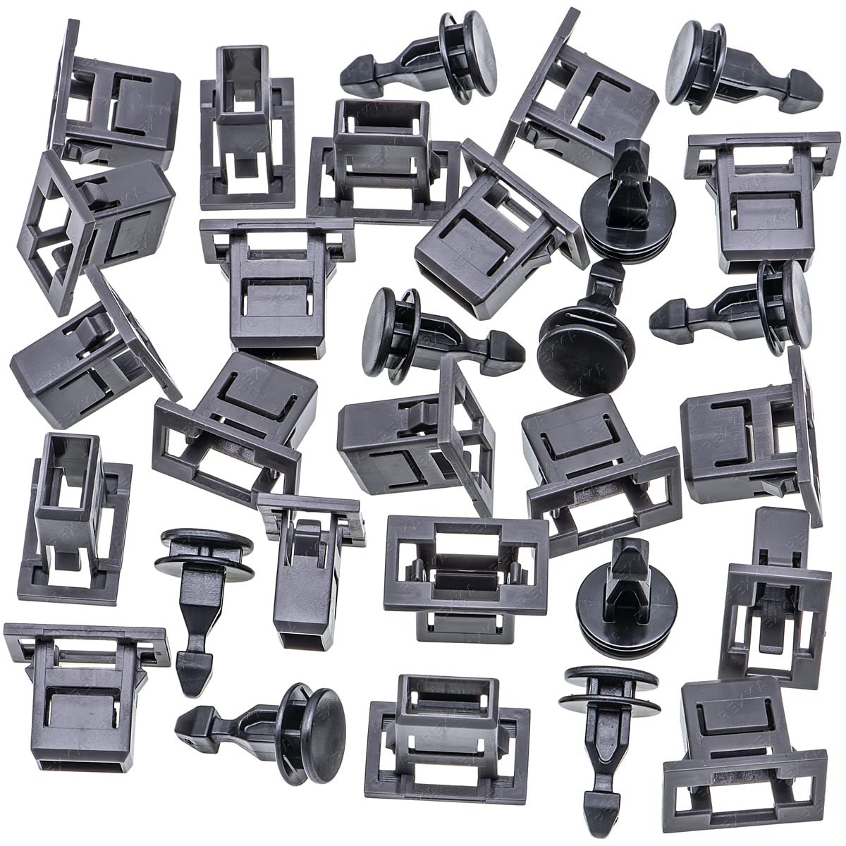 Rexka 30 piece Honda engine cover clip kit — view 3