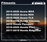 Rexka 30 piece Honda engine cover clip kit — view 4