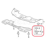 Rexka 30 piece Honda engine cover clip kit — view 5
