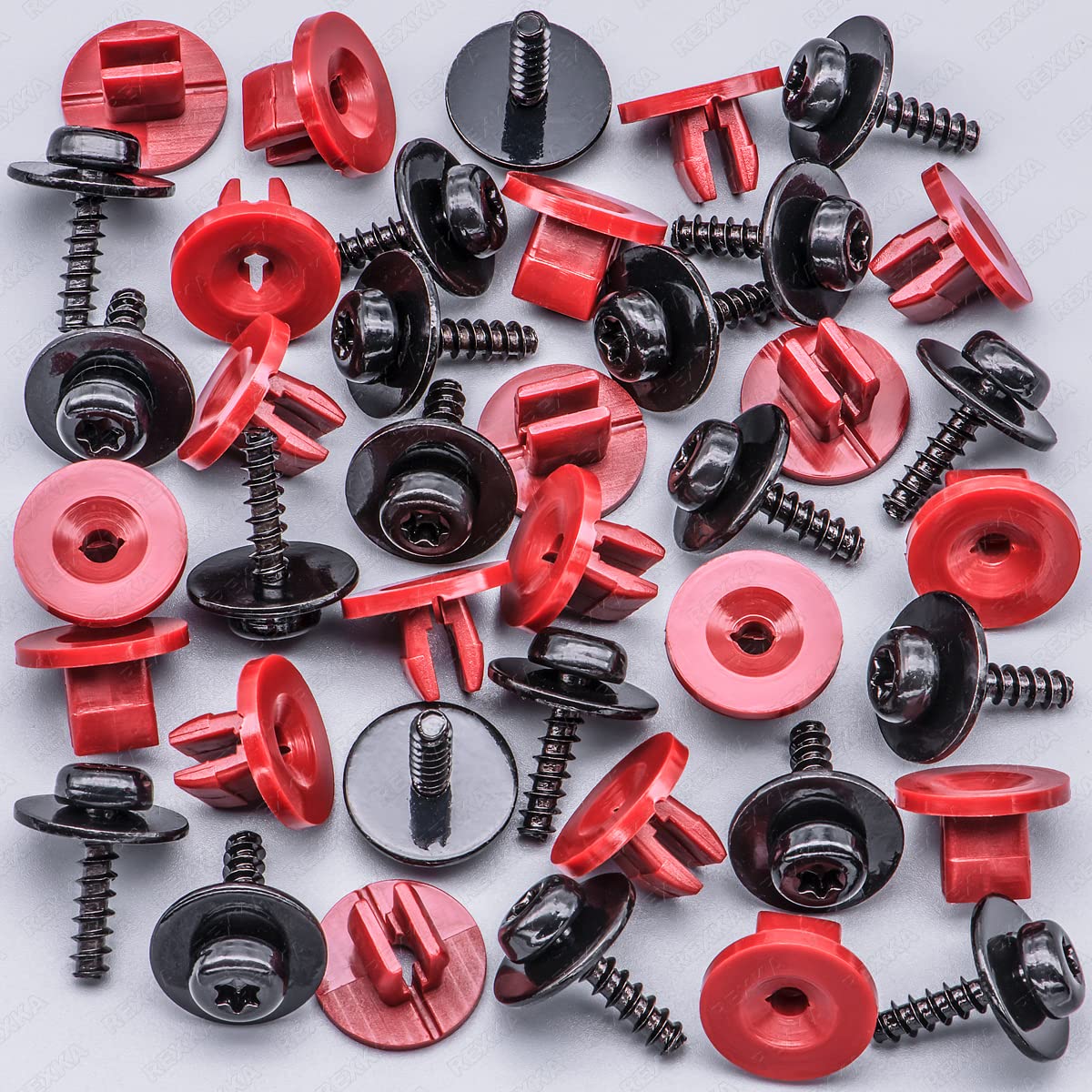 Rexka 20 set Ford splash shield screws — view 3