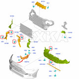 Rexka 20 set Ford splash shield screws — view 5