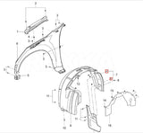 Rexka 30 piece GM fender liner U nuts — view 6