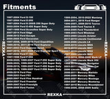 Rexka 20 piece Ford hood insulation clips — view 4