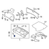 Rexka 20 piece Mazda quarter trim clips — view 8