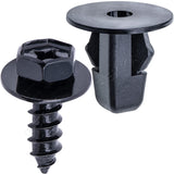 Rexka 15 set Toyota fender liner screw kit — view 2