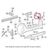 Rexka 15 set Toyota fender liner screw kit — view 5