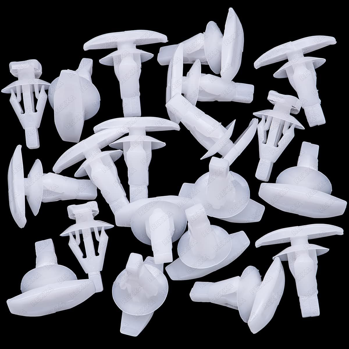 Rexka 20 piece Toyota weatherstrip clips — view 3