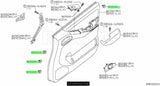 Rexka 20 piece Nissan door trim clips — view 7