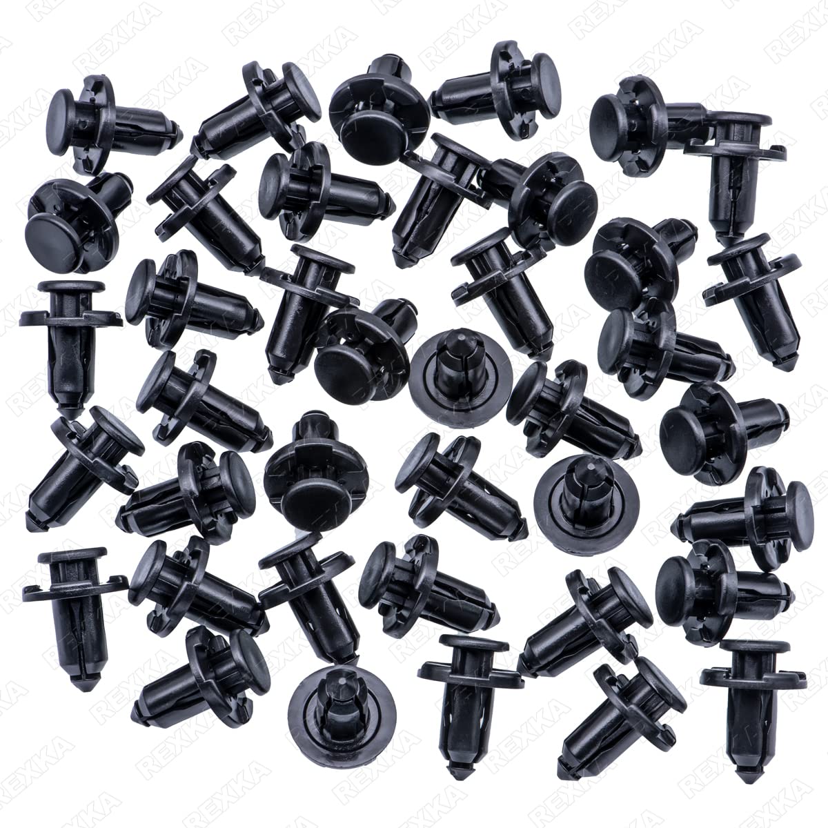 Rexka 40 piece Subaru grille clips — view 3