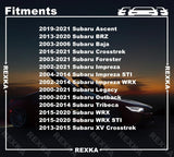 Rexka 40 piece Subaru grille clips — view 4
