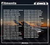 Rexka 50 piece GM grille retainer nuts — view 4