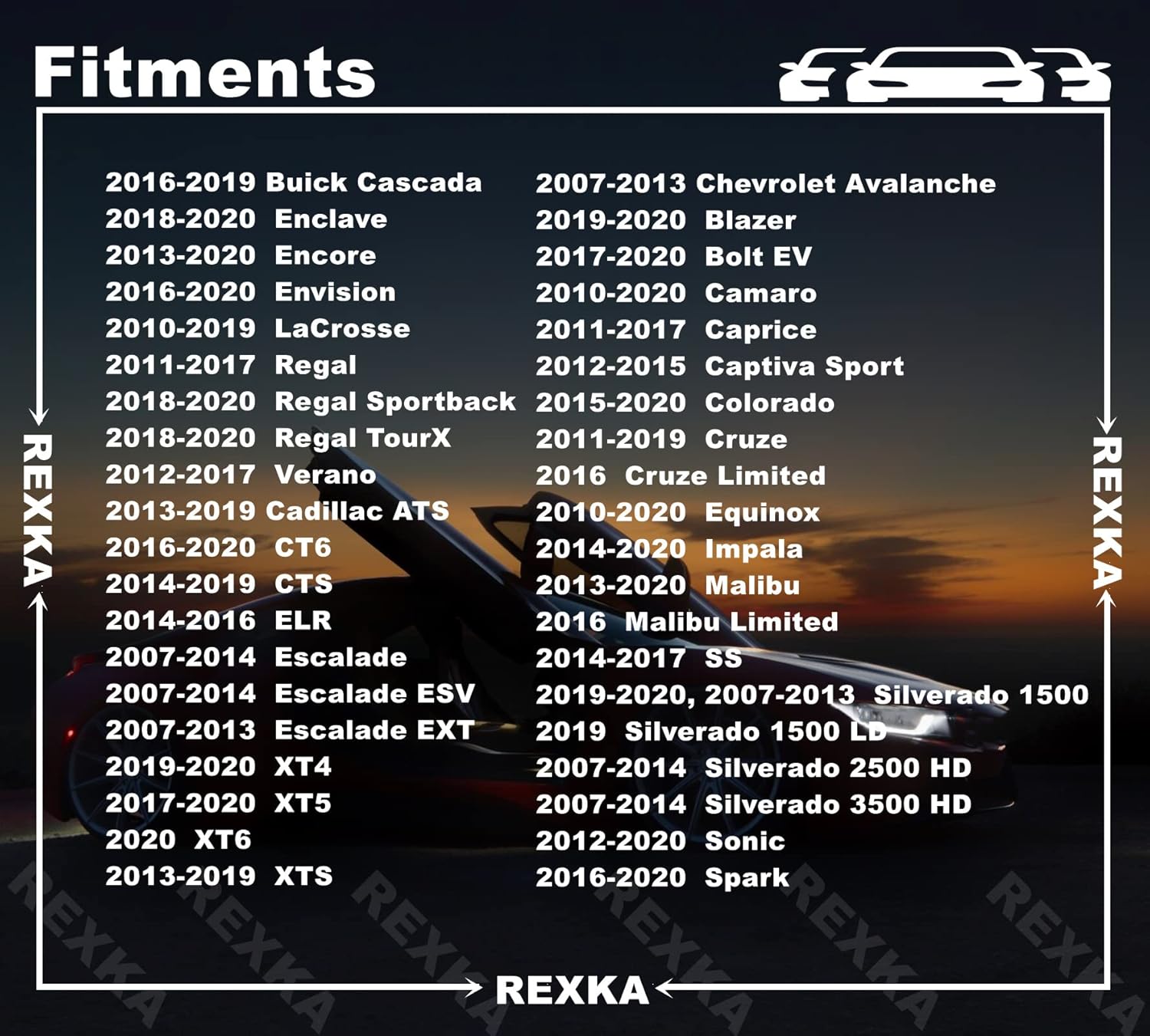 Rexka 30 piece GM fender liner clips — view 4