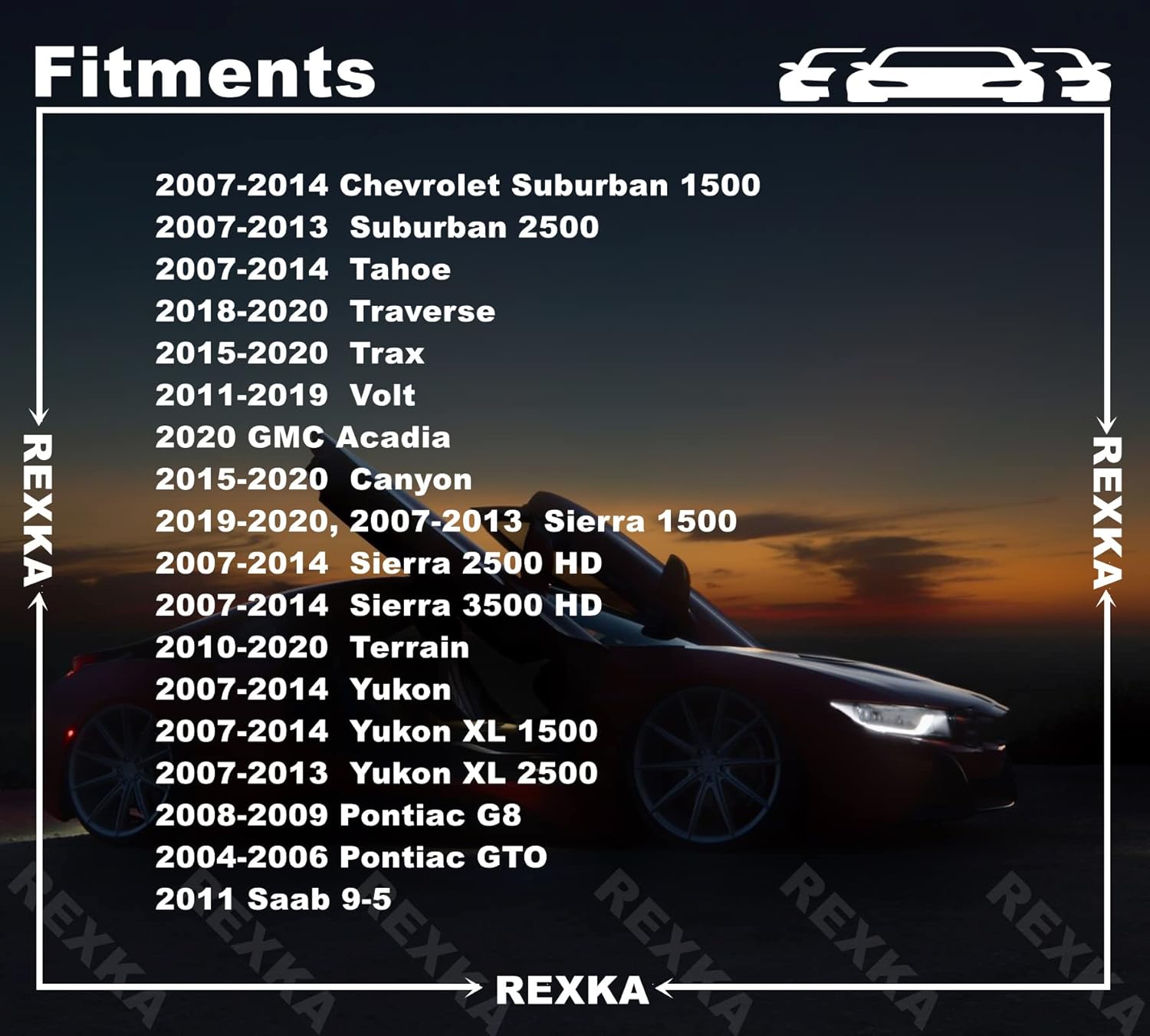 Rexka 30 piece GM fender liner clips — view 5