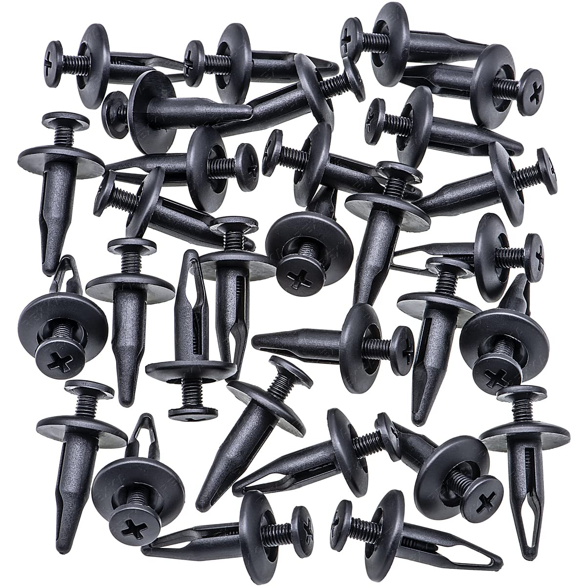 Rexka 30 piece GM Ford radiator shroud clips — view 3