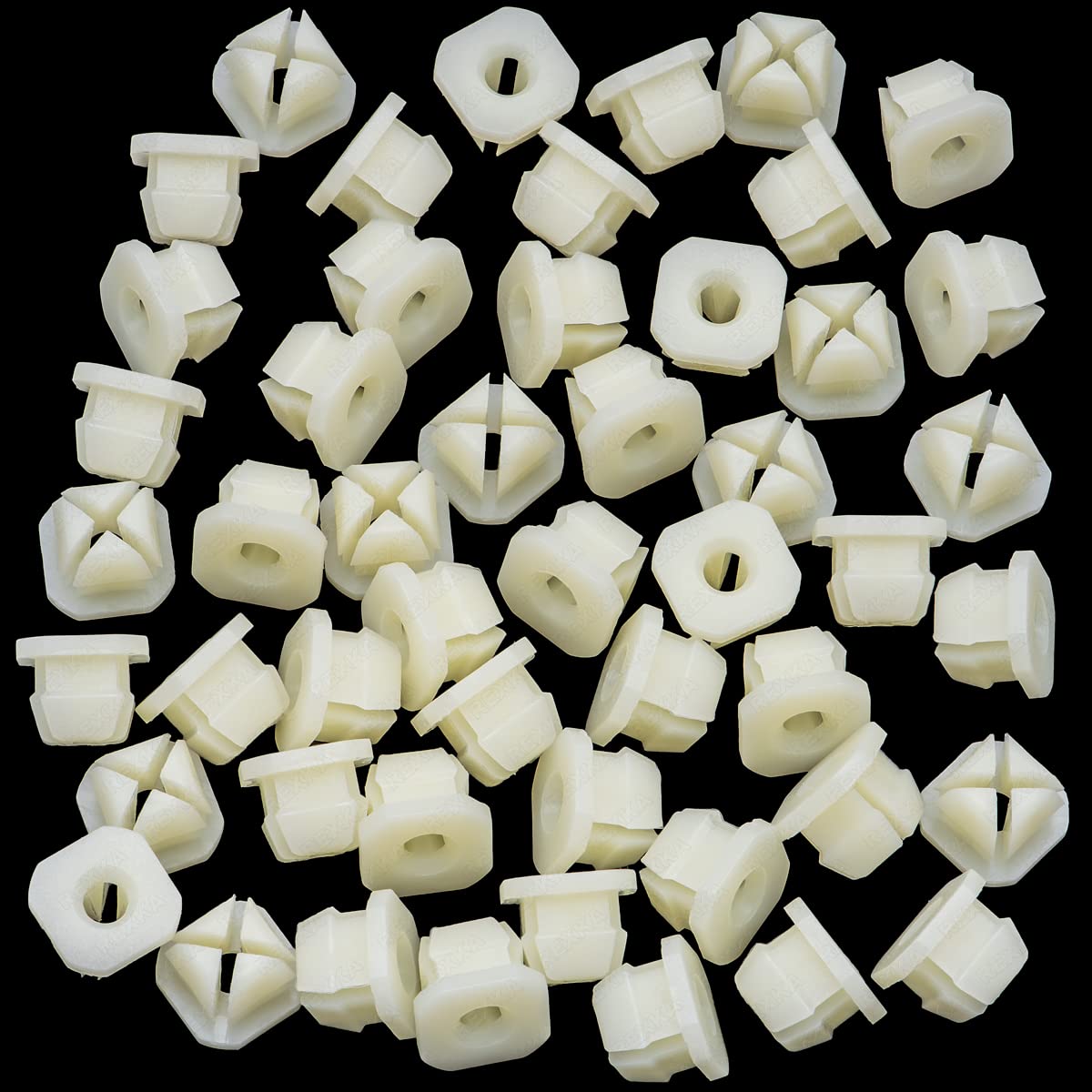 Rexka 50 piece GM grille retainer nuts — view 3