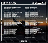 Rexka 50 piece GM grille retainer nuts — view 5