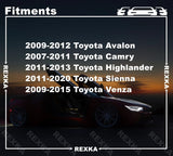 Rexka 10 set Toyota splash shield grommet kit — view 4