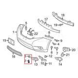 Rexka 10 set Toyota splash shield grommet kit — view 7
