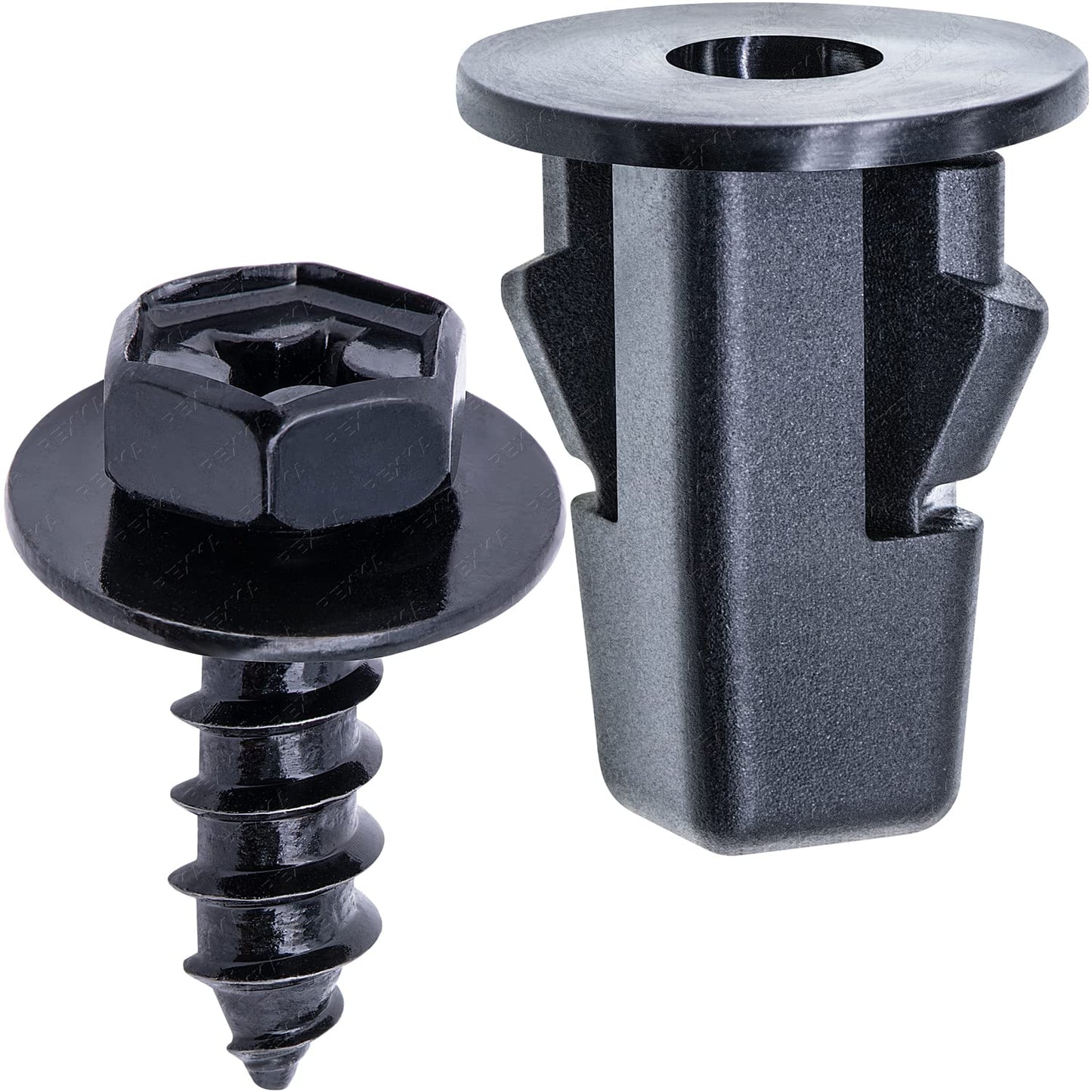Rexka 15 set Toyota fender liner grommet kit — view 2