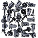 Rexka 15 set Toyota fender liner grommet kit — view 3