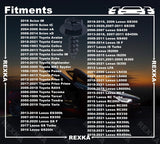 Rexka 15 set Toyota fender liner grommet kit — view 4