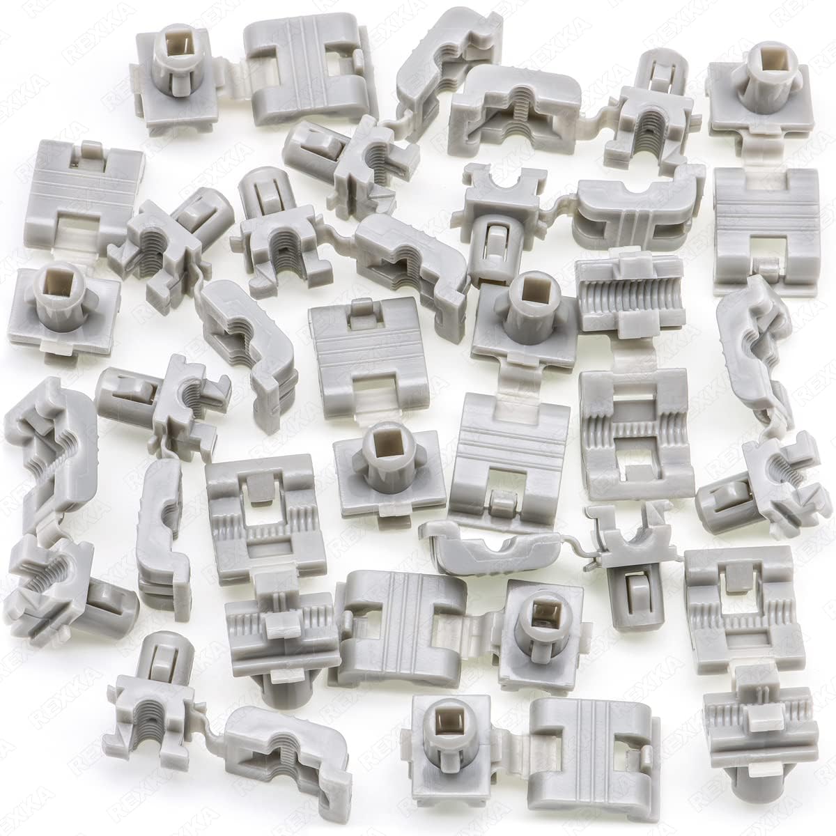 Rexka 20 piece GM Ford door lock rod clips — view 3