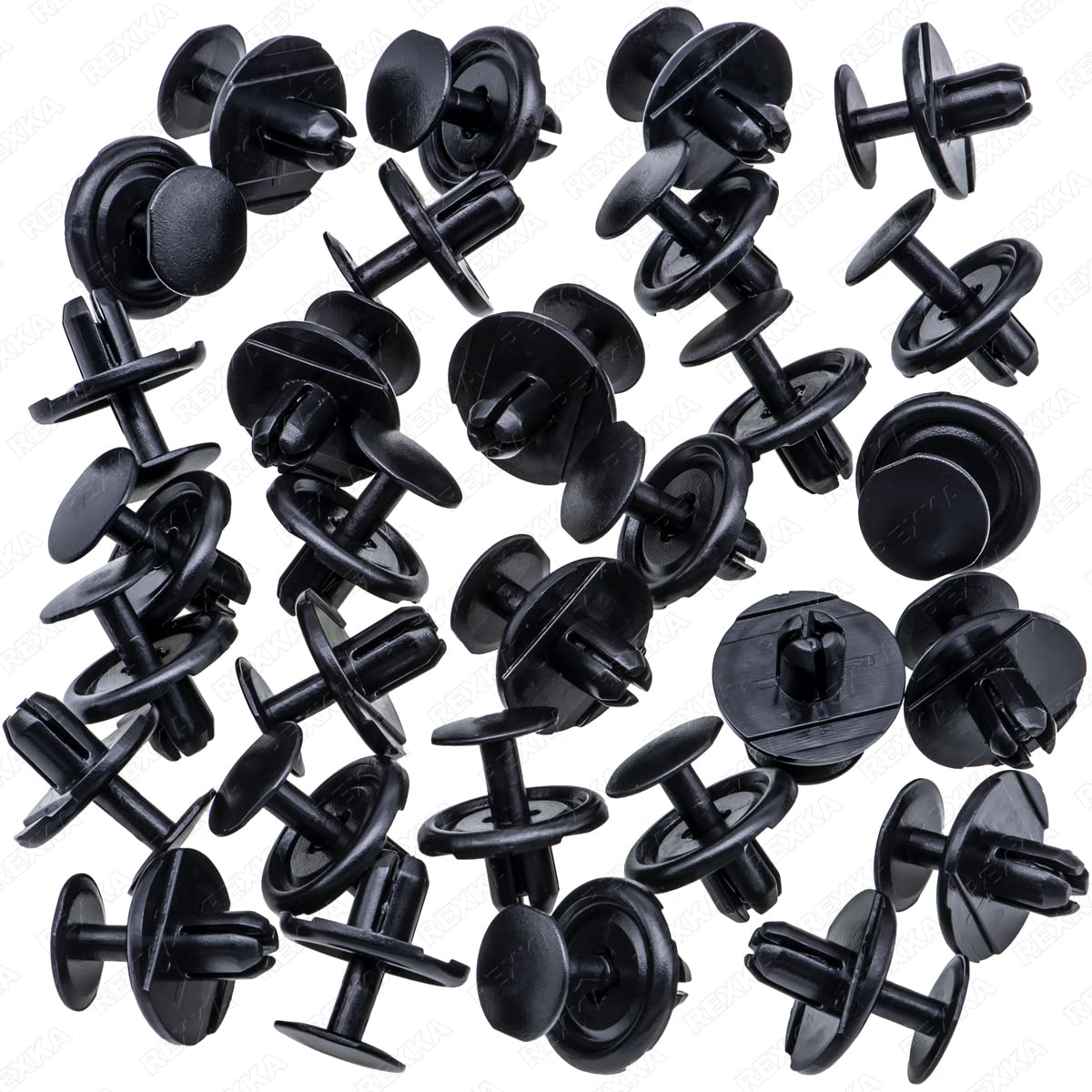 Rexka 30 piece Toyota splash shield clips — view 3