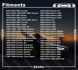 Rexka 25 piece GM fender liner bolts — view 5