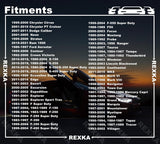 Rexka 50 piece Ford Chrysler trim clips — view 4