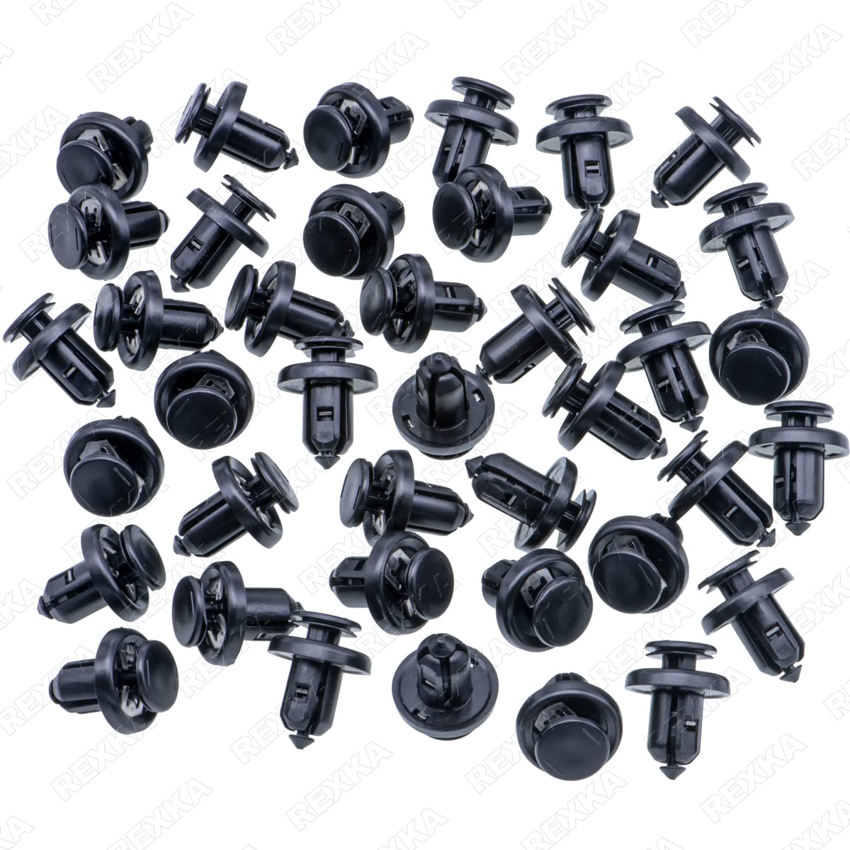 Rexka 40 piece Honda Acura grille clips — view 3
