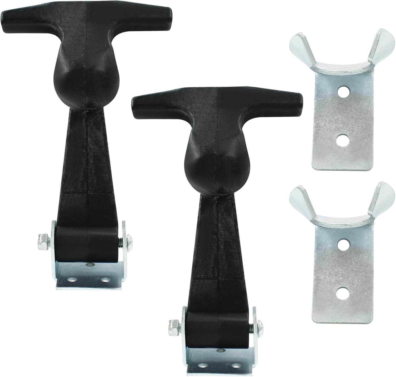 Biaungdo 2 piece rubber hood catch latches — view 2
