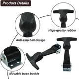Biaungdo 2 piece rubber hood catch latches — view 4