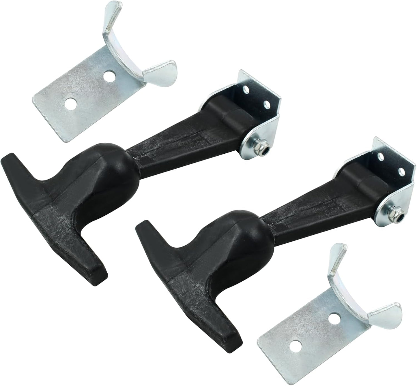 Biaungdo 2 piece rubber hood catch latches — view 7