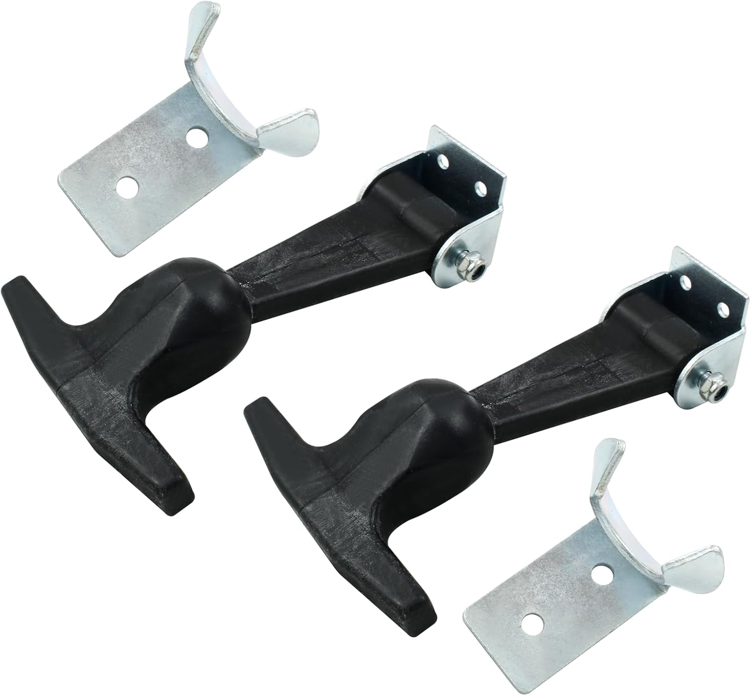 Biaungdo 2 piece rubber hood catch latches — view 7
