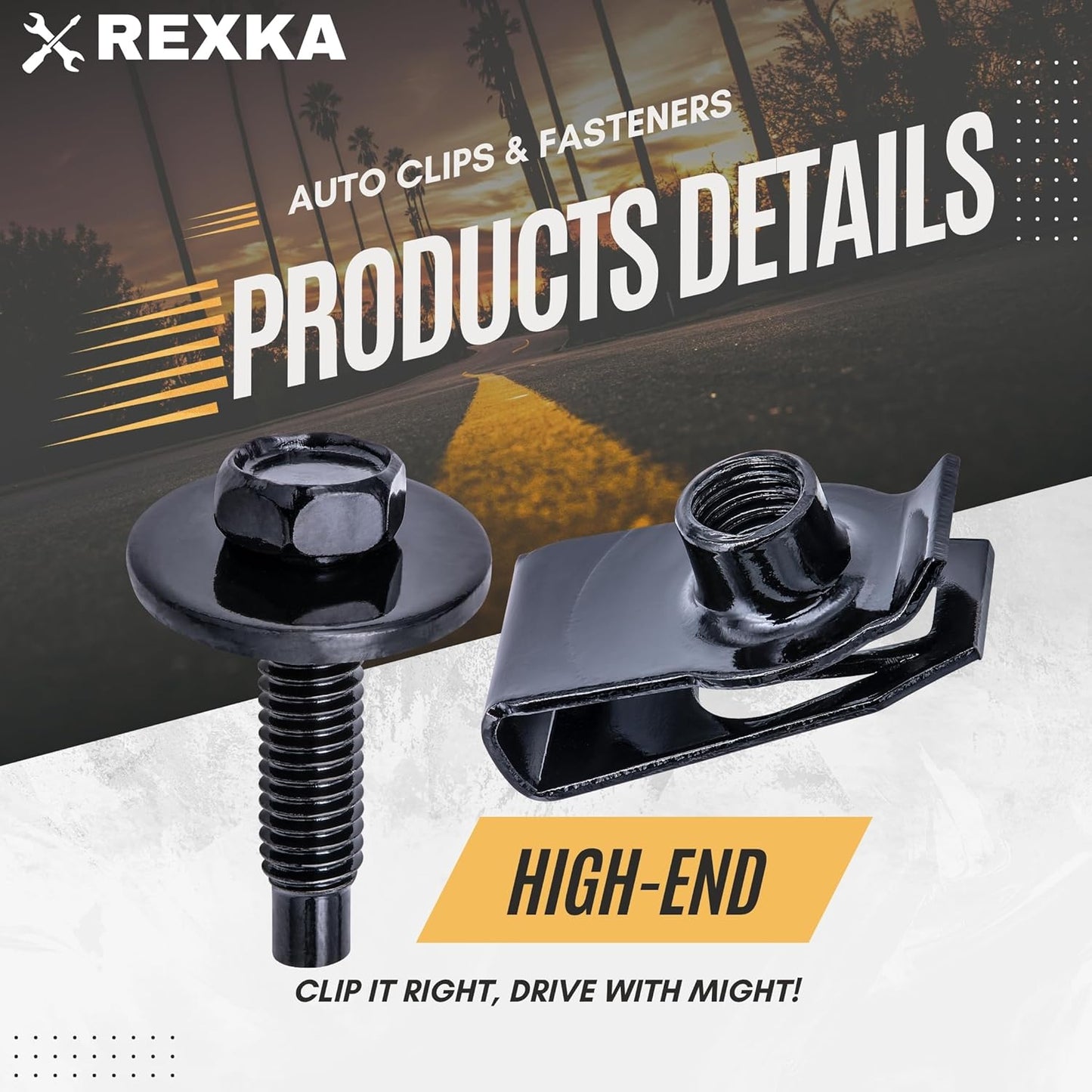 Rexka 15 set GM U nut and body bolt kit — view 4