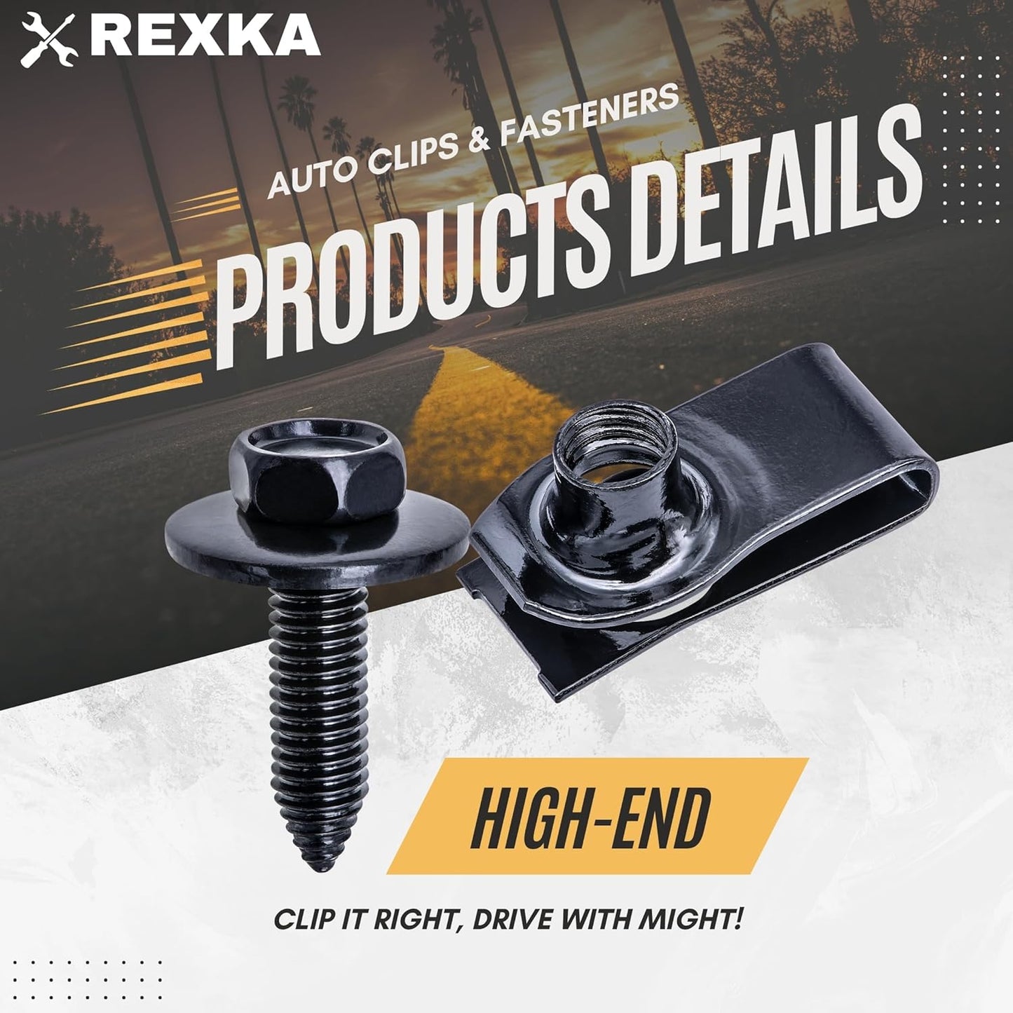 Rexka 15 set GM U nut and body bolt kit — view 4