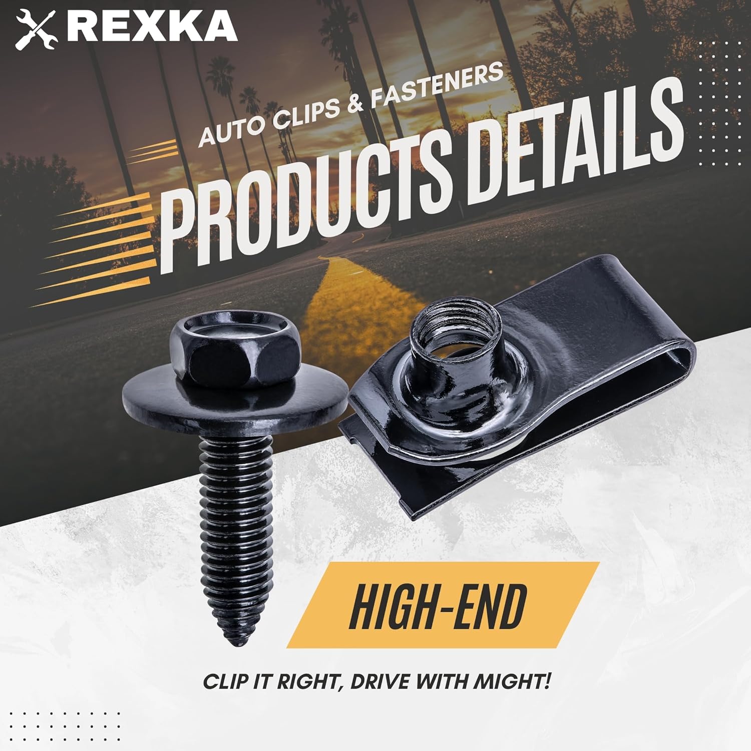 Rexka 15 set GM U nut and body bolt kit — view 4