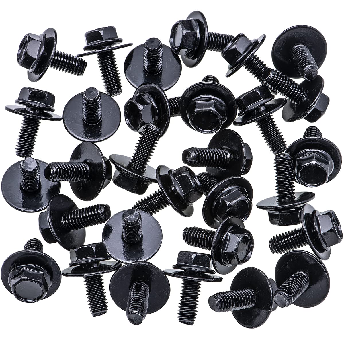 Rexka 30 piece Mazda fender liner screws — view 3