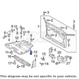 Rexka 30 piece Mazda fender liner screws — view 7