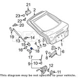 Rexka 30 piece Mazda fender liner screws — view 8