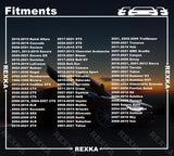 Rexka 30 piece GM bumper fender rivets — view 4