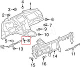 Rexka 30 piece GM bumper fender rivets — view 6
