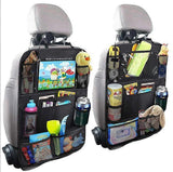 Car back seat organiser with tablet holder — view 2