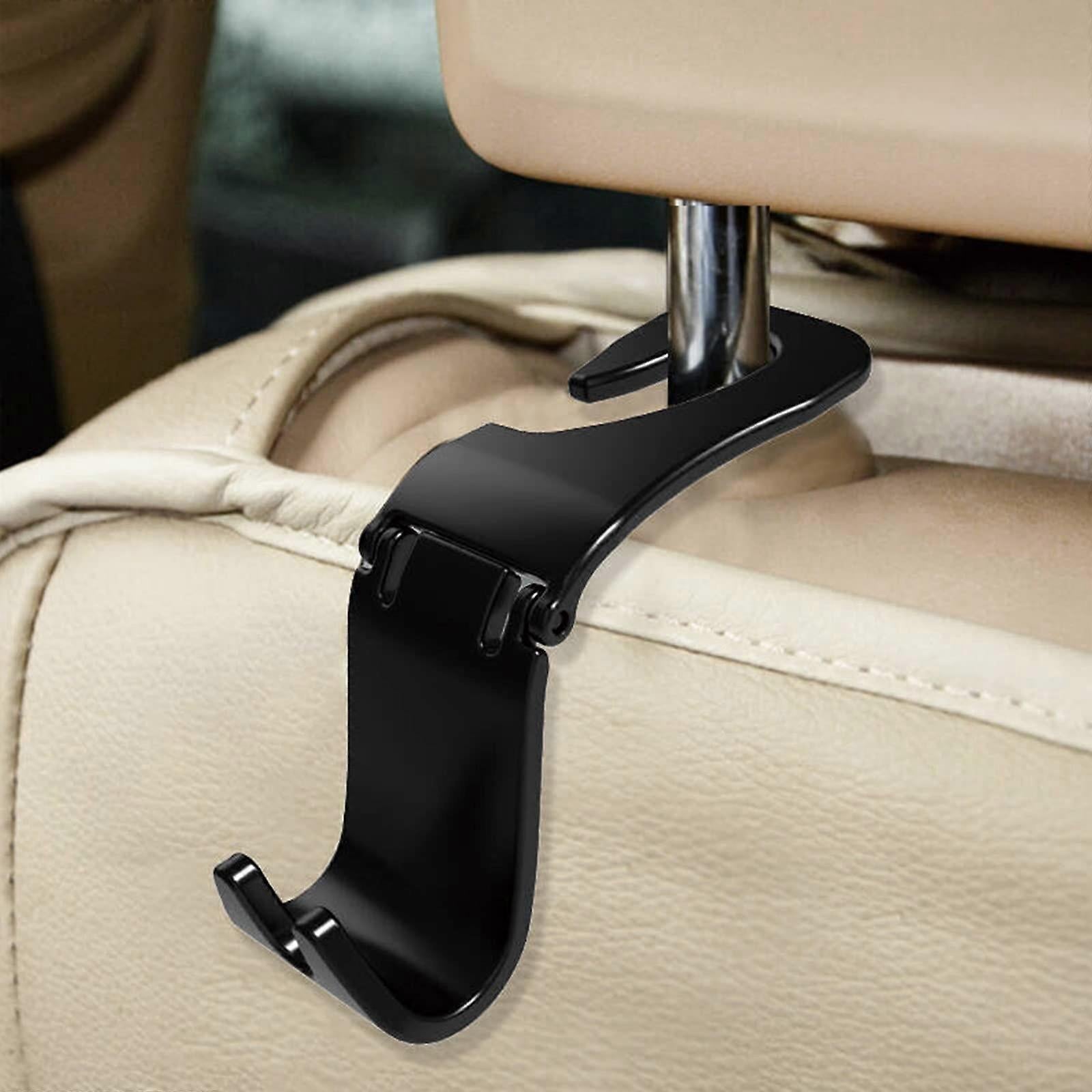 Car back seat headrest storage hooks — view 5